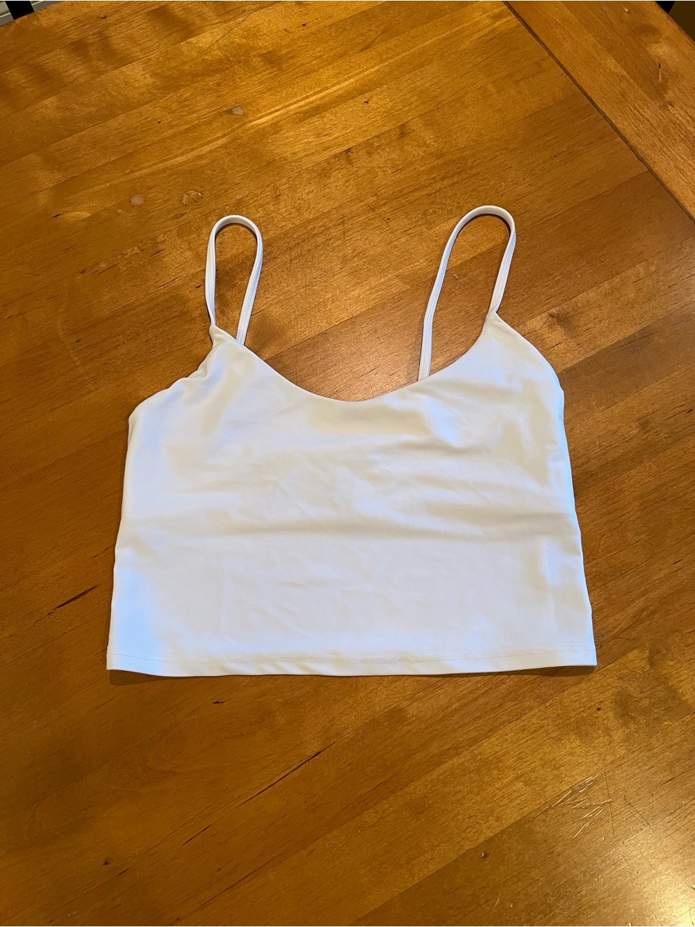 Body Glove White Norah Cropped Bikini Tank Swim Top